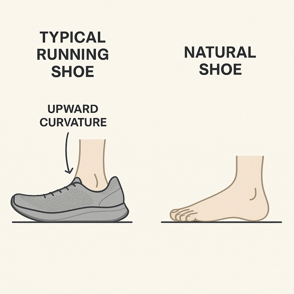Why the “Upward Curl” in Most Running Shoes Works Against You