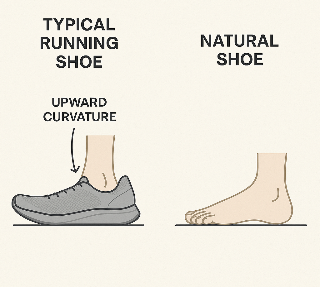 Why the “Upward Curl” in Most Running Shoes Works Against You