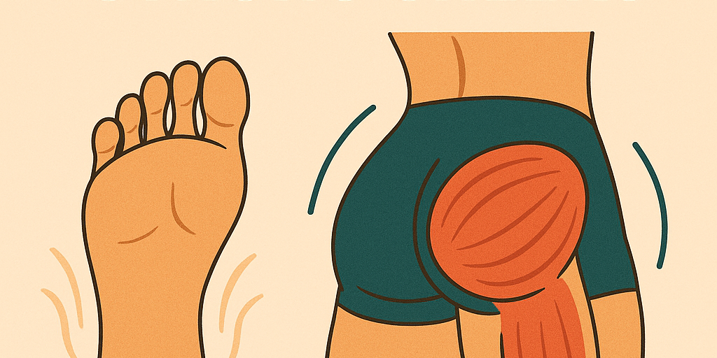Strong Feet = Strong Cheeks 🍑