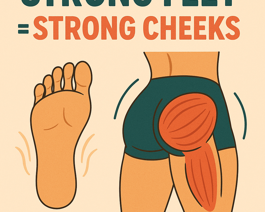 Strong Feet = Strong Cheeks 🍑